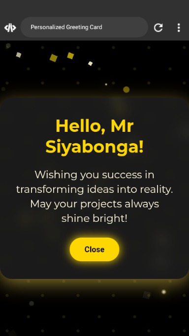 Project 3 Screenshot